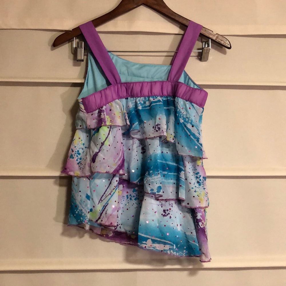 Pretty Justice ruffle blouse - Picture 2 of 6